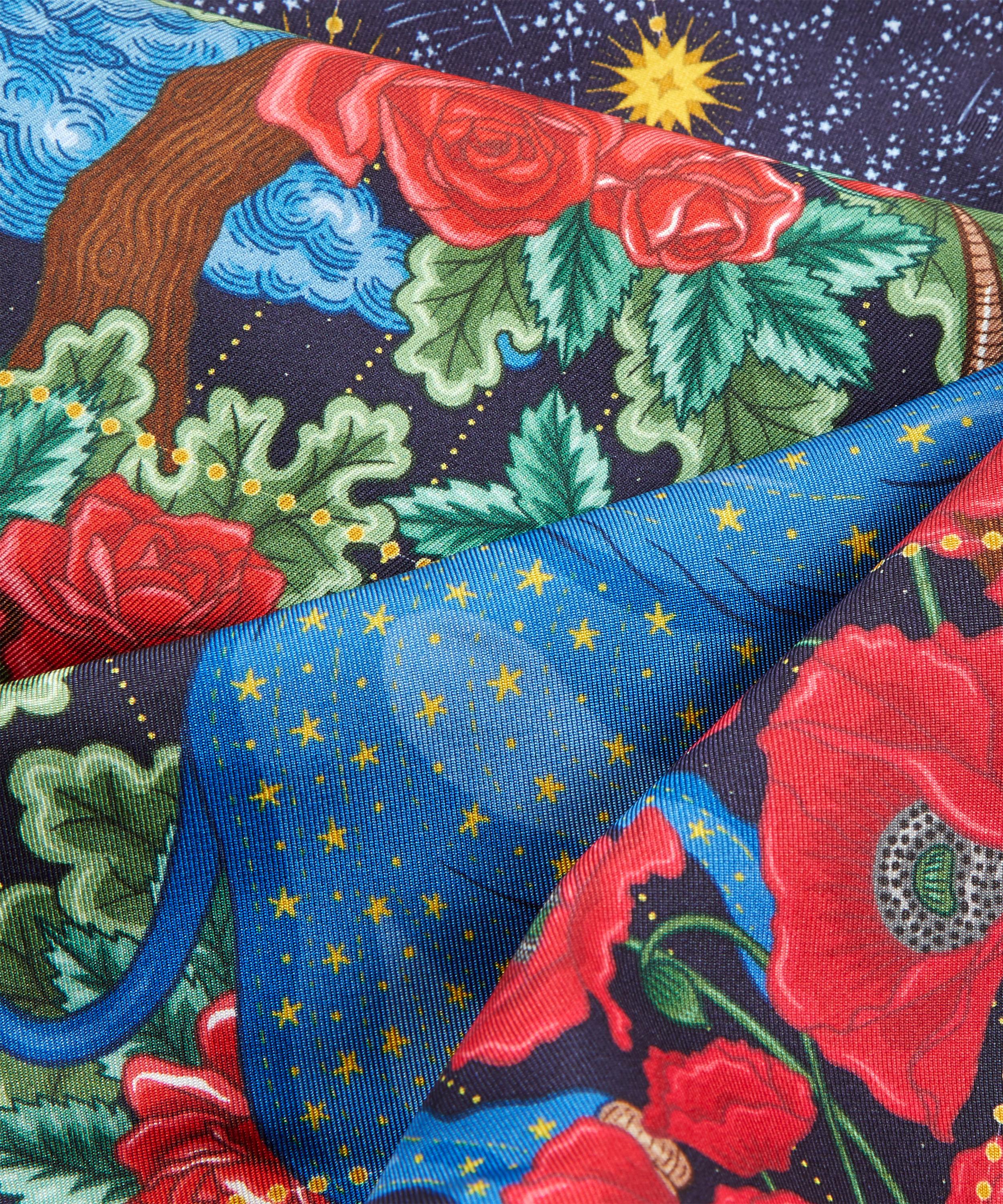Liberty - Taurus 100 x 30cm Silk Twill Lozenge Scarf image number 3