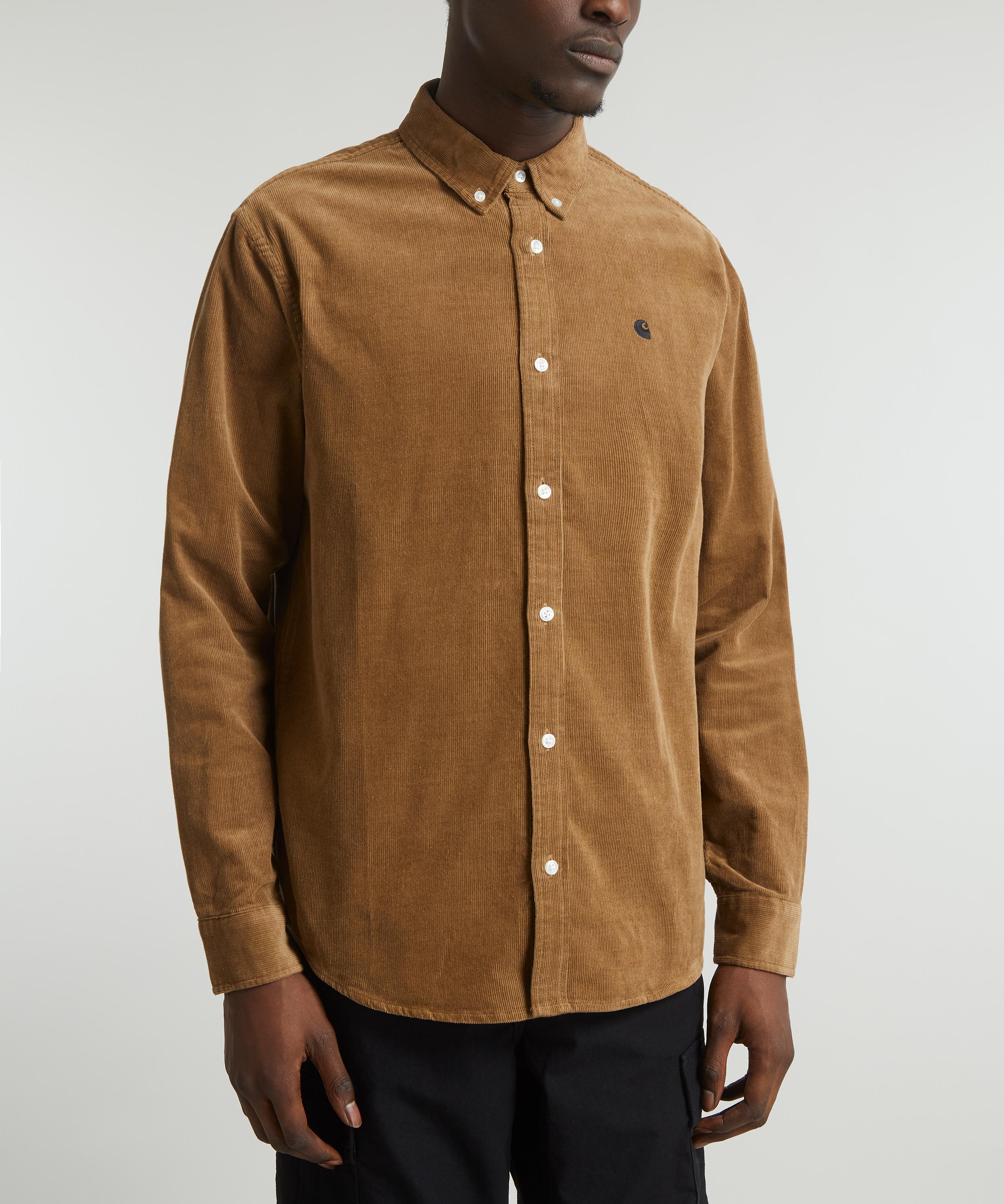 ★ドイツ発*carhartt WIP*新作*Madison Fine Cord シャツ/CF★ Carhartt WIP Madison Fine Cord Shirt | Liberty