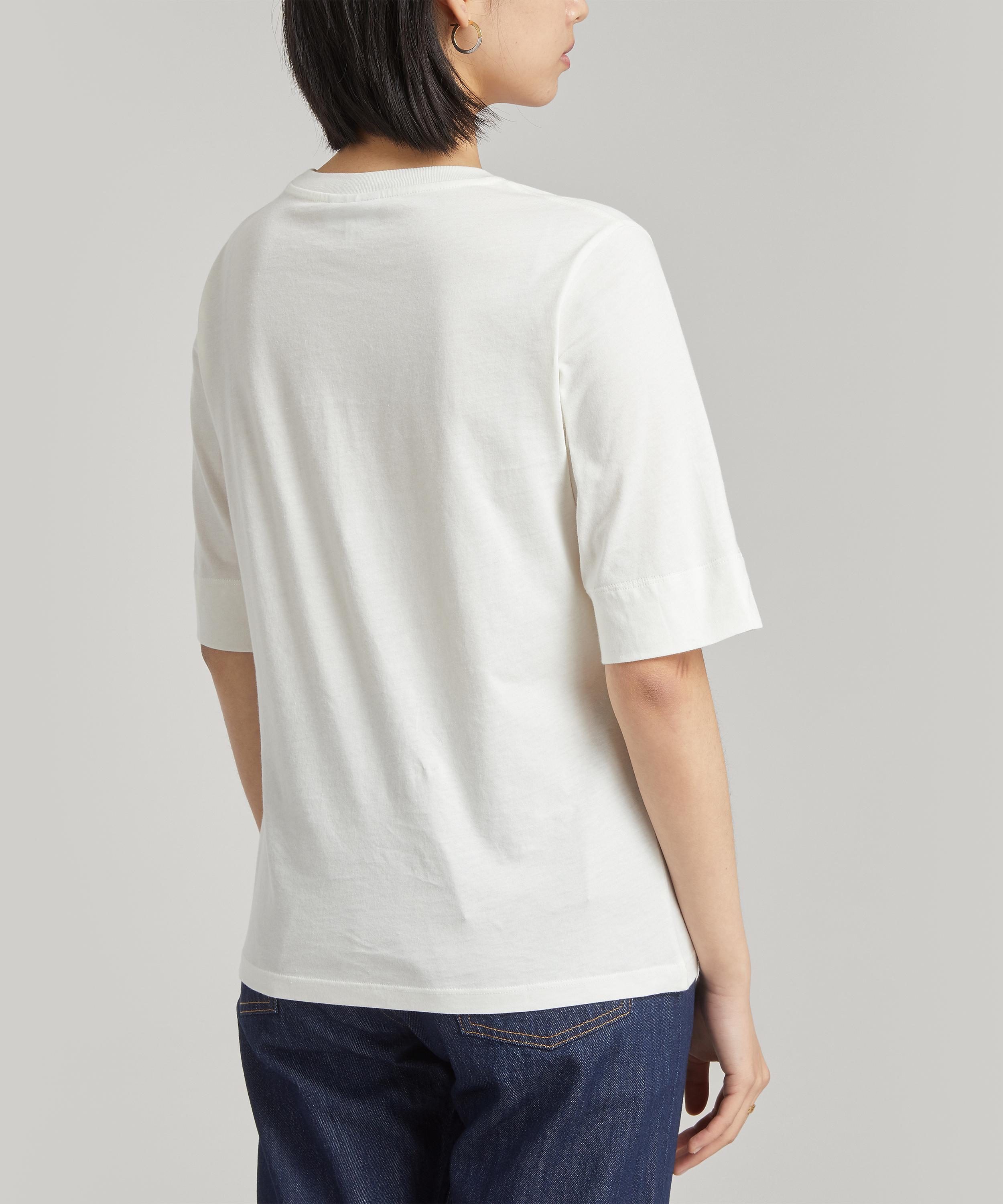 Ganni - Smile Graphic T-Shirt image number 3