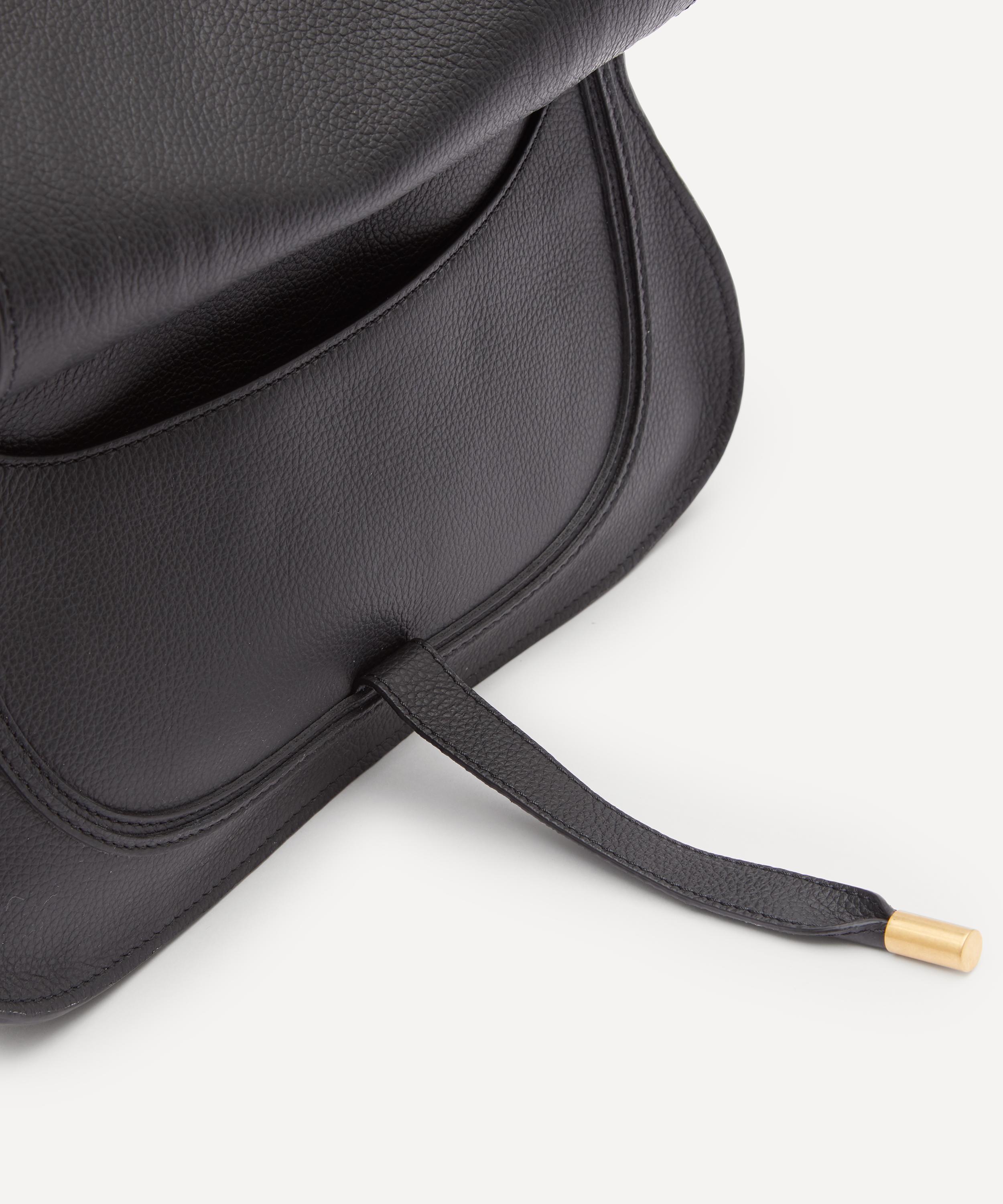 Chloé - Marcie Small Leather Double Carry Handbag image number 4
