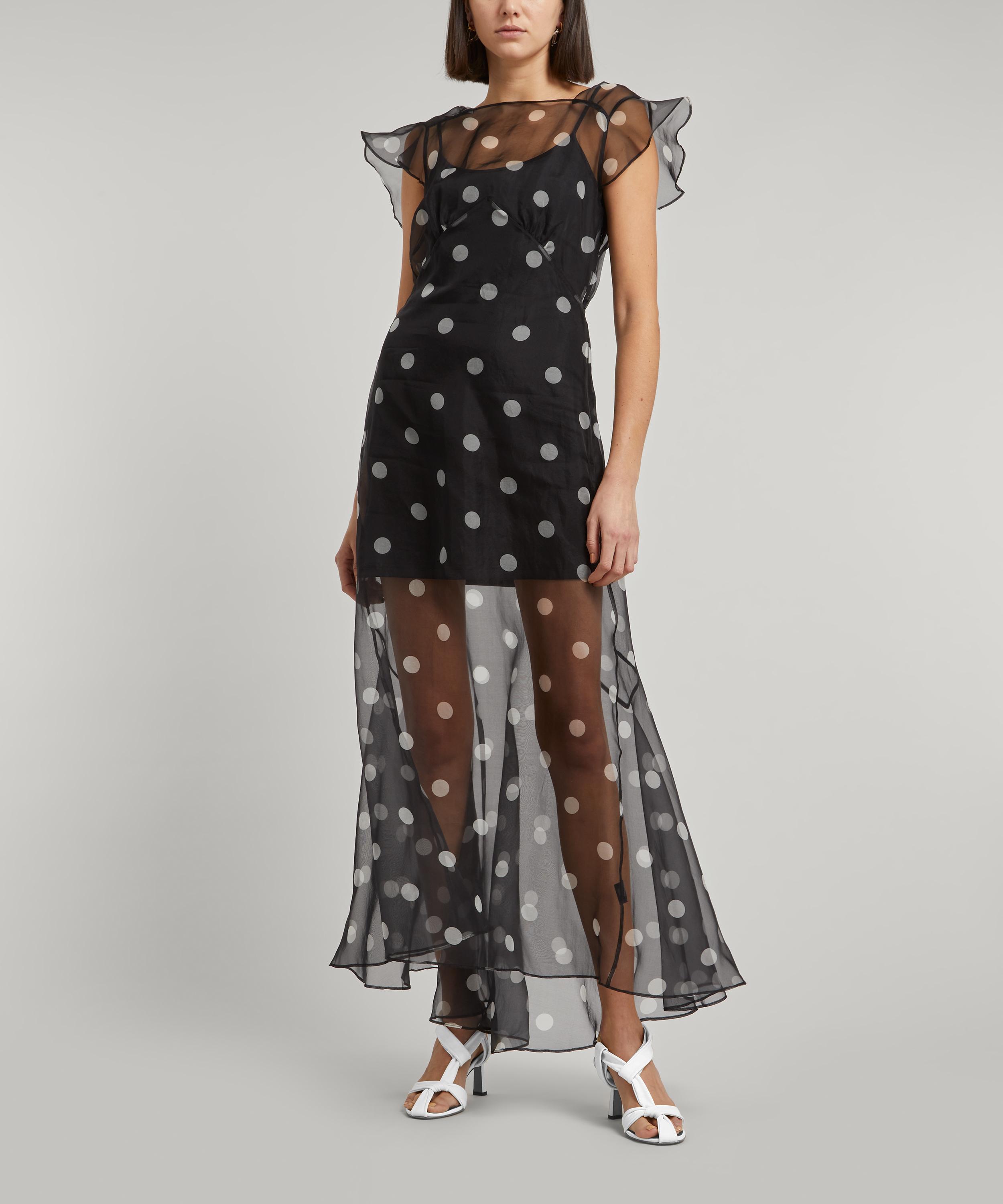 SIR - Margot Polka-Dot Layered Dress image number 2