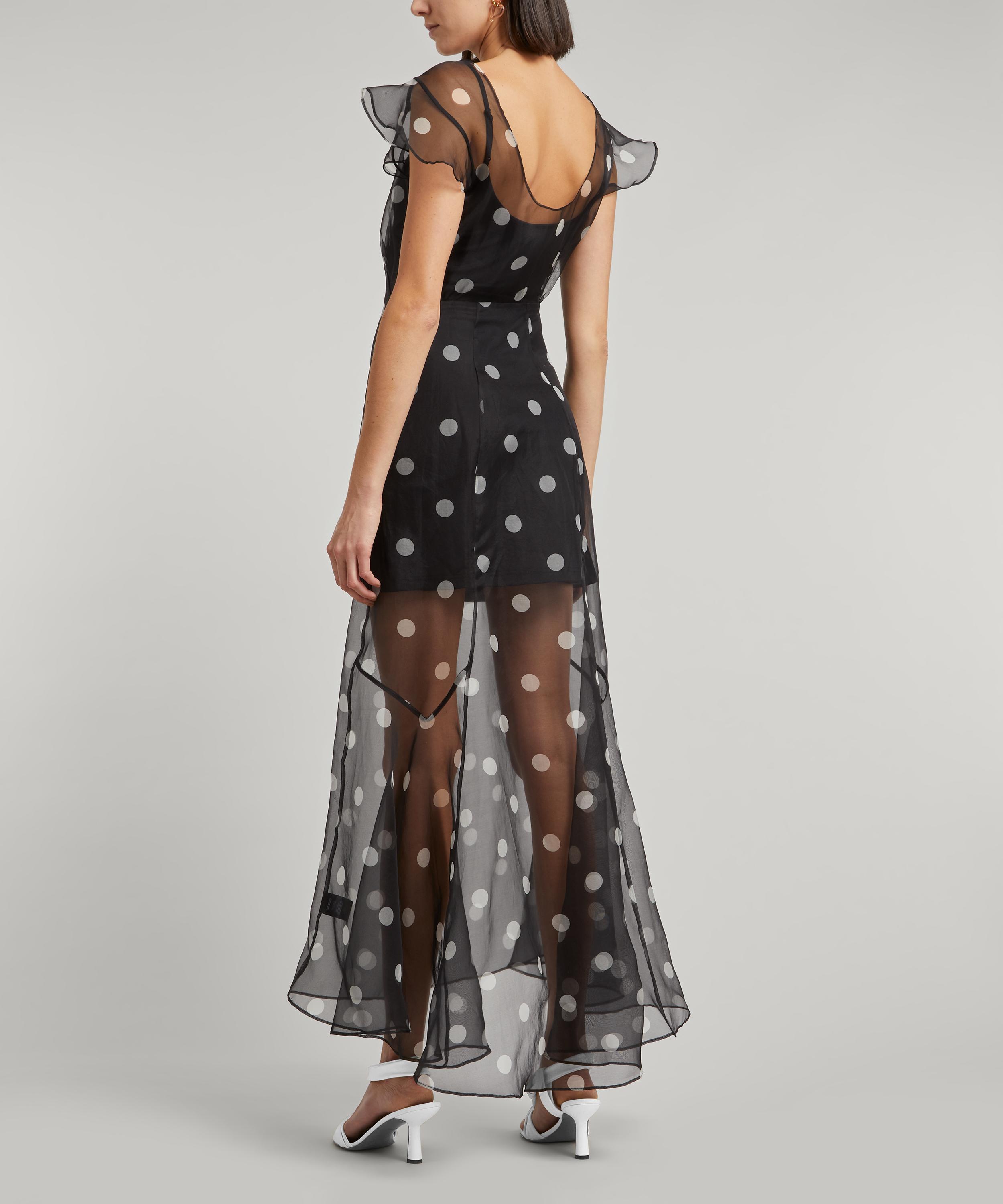 Warehouse alternative clearance polka dot dress