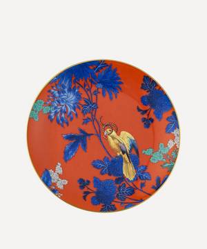 Wonderlust Golden Parrot Bone China Plate
