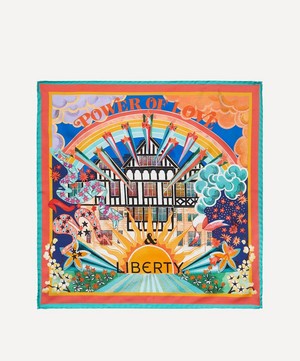 Liberty - The Power of Love & Liberty 45 x 45cm Silk Twill Scarf image number 0