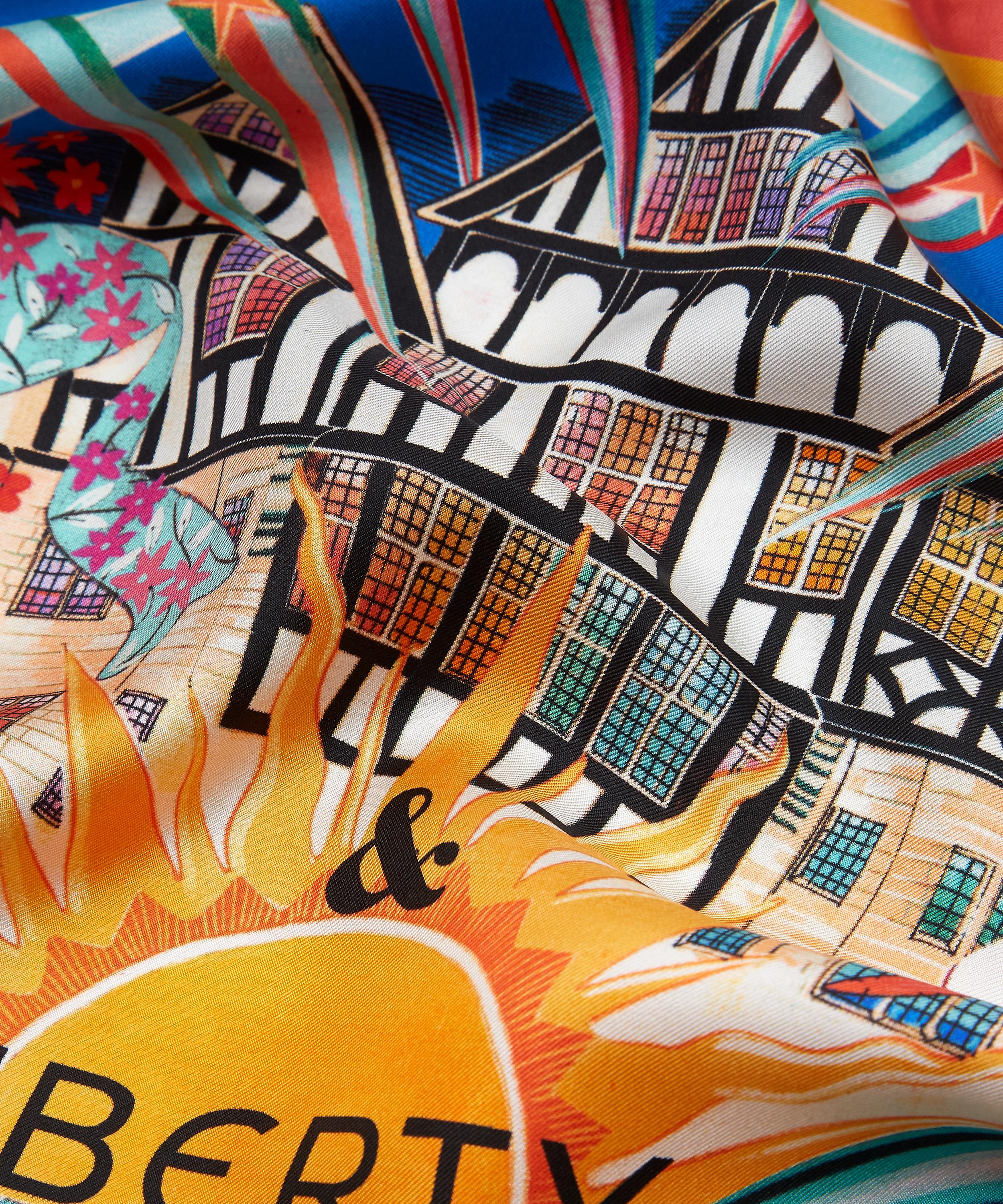 Liberty - The Power of Love & Liberty 45 x 45cm Silk Twill Scarf image number 4