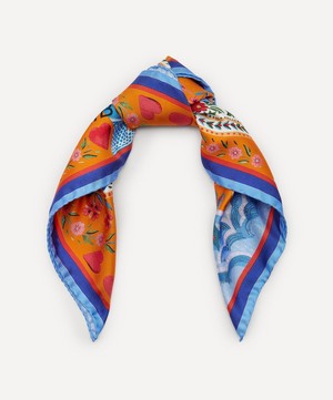 Liberty - Together Again 45 x 45cm Silk Twill Scarf image number 1