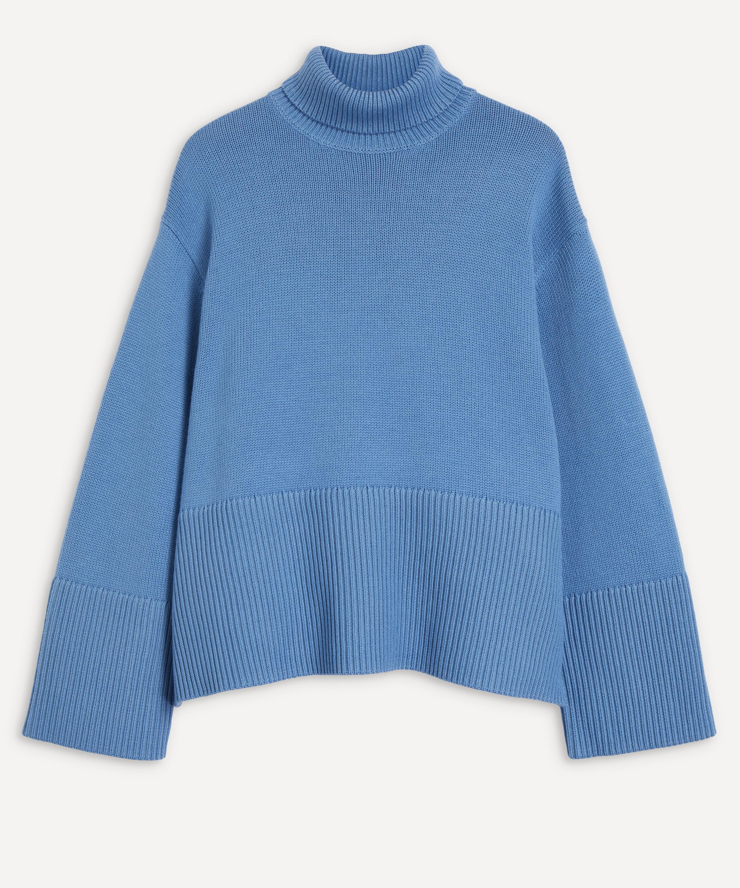 Toteme - Wool-Cotton Turtleneck Jumper image number 0