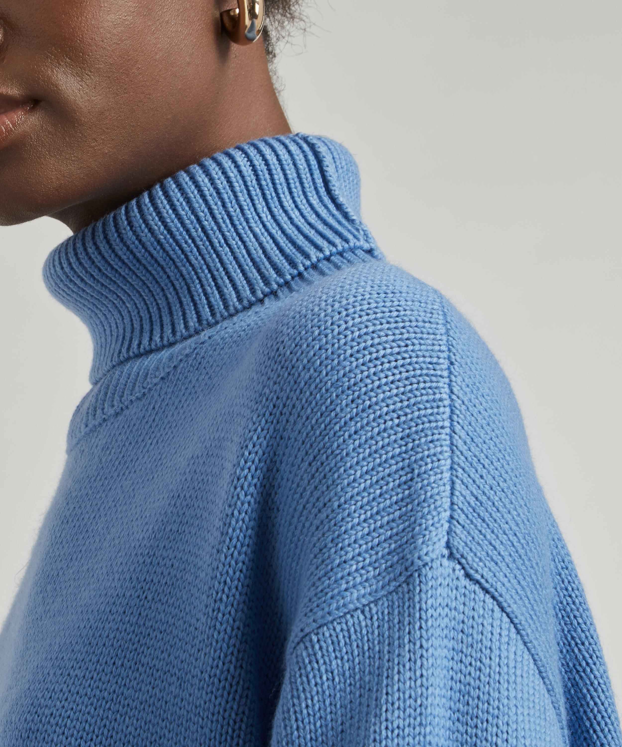 Toteme - Wool-Cotton Turtleneck Jumper image number 4