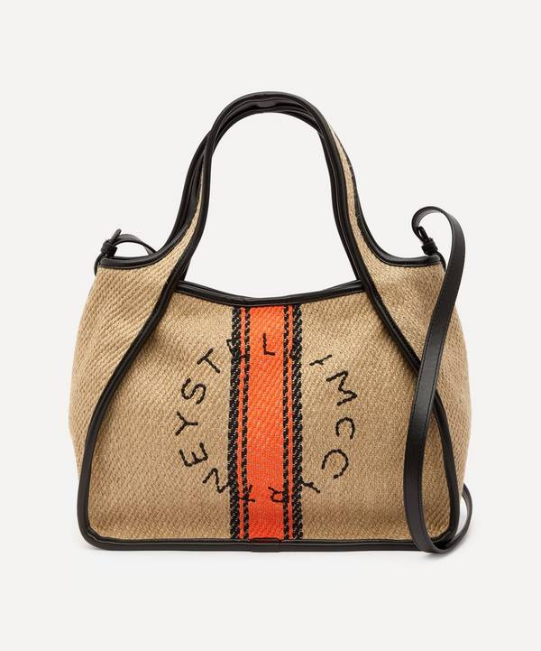 Stella McCartney - Stella Logo Linen-Blend Cross-Body Bag