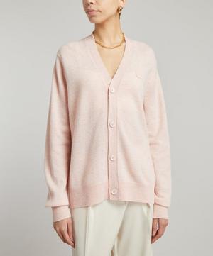 Acne Studios - Face Knitted Cardigan image number 1