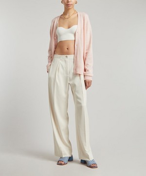Acne Studios - Face Knitted Cardigan image number 2