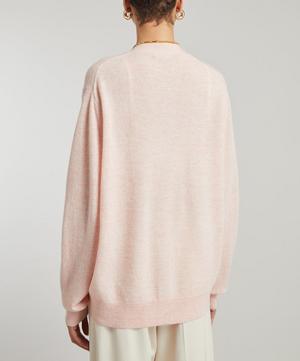 Acne Studios - Face Knitted Cardigan image number 3