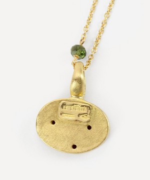 Kojis - 18ct Gold Micro-Mosaic Pendant Necklace image number 2