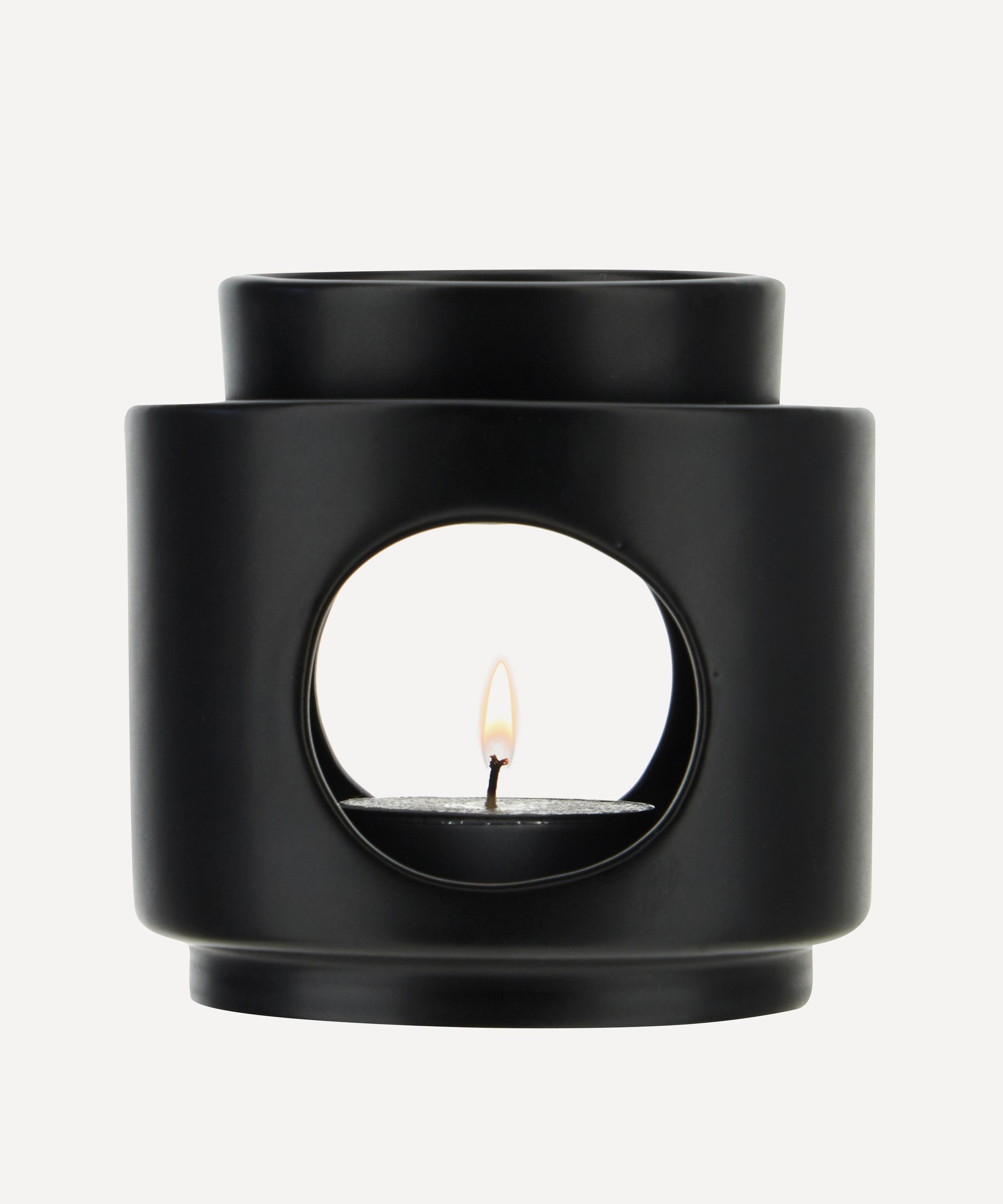 anatomē - Black Ceramic Oil Burner image number 0