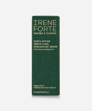 Irene Forte - Triple Level Hyaluronic Serum 15ml image number 3