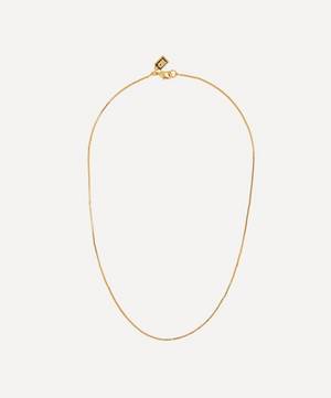 18ct Gold-Plated Box Chain Necklace