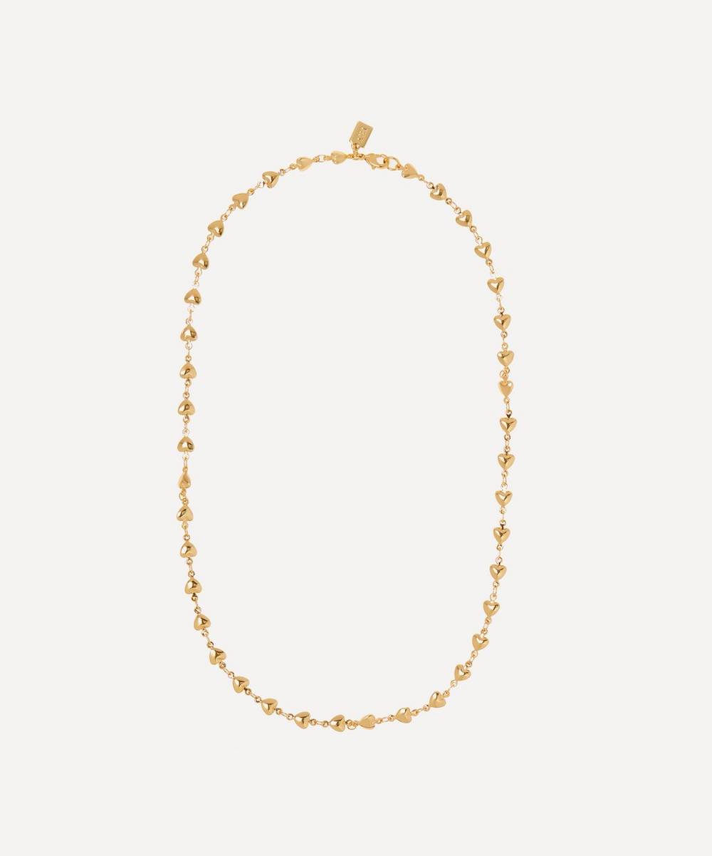 Crystal Haze - 18ct Gold-Plated Habibi Chain Necklace