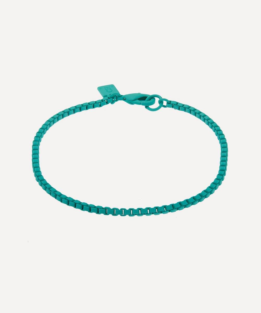 Crystal Haze - Plastalina Enamel-Coated Chain Bracelet