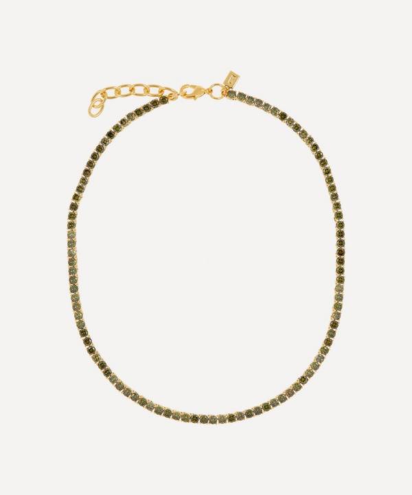 Crystal Haze - 18ct Gold-Plated Serena Crystal Necklace image number 0