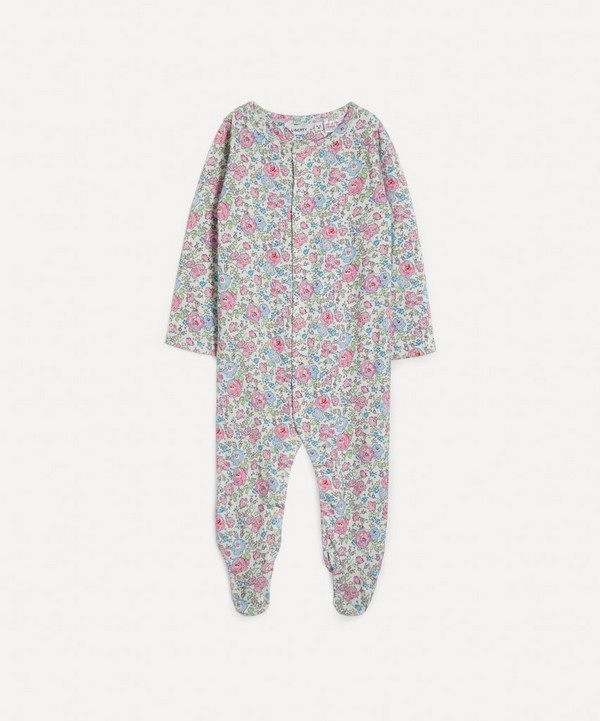 Liberty - Felicite Jersey Babygrow 3-24 Months image number null