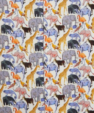 Liberty - Queue For The Zoo Jersey Babygrow 3-24 Months image number 3