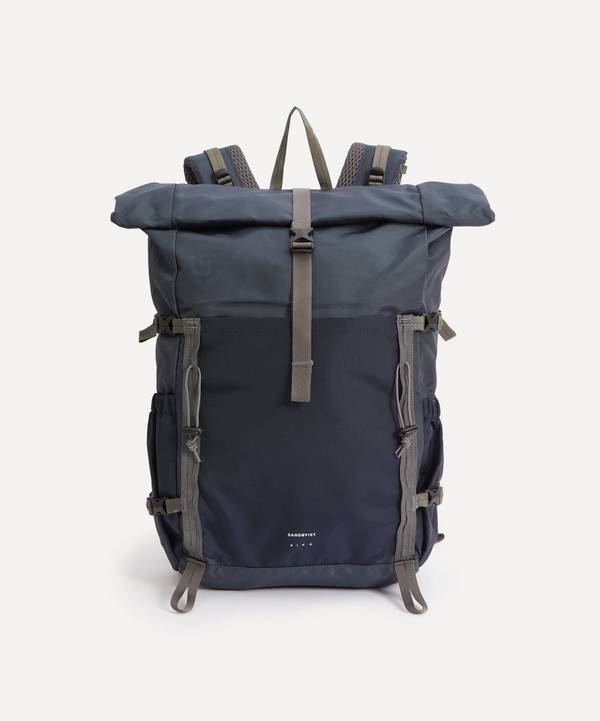 Sandqvist - Forest Hike Recycled-Nylon Roll-Top Backpack