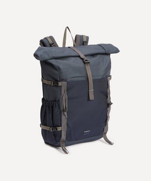 Sandqvist - Forest Hike Recycled-Nylon Roll-Top Backpack image number 2