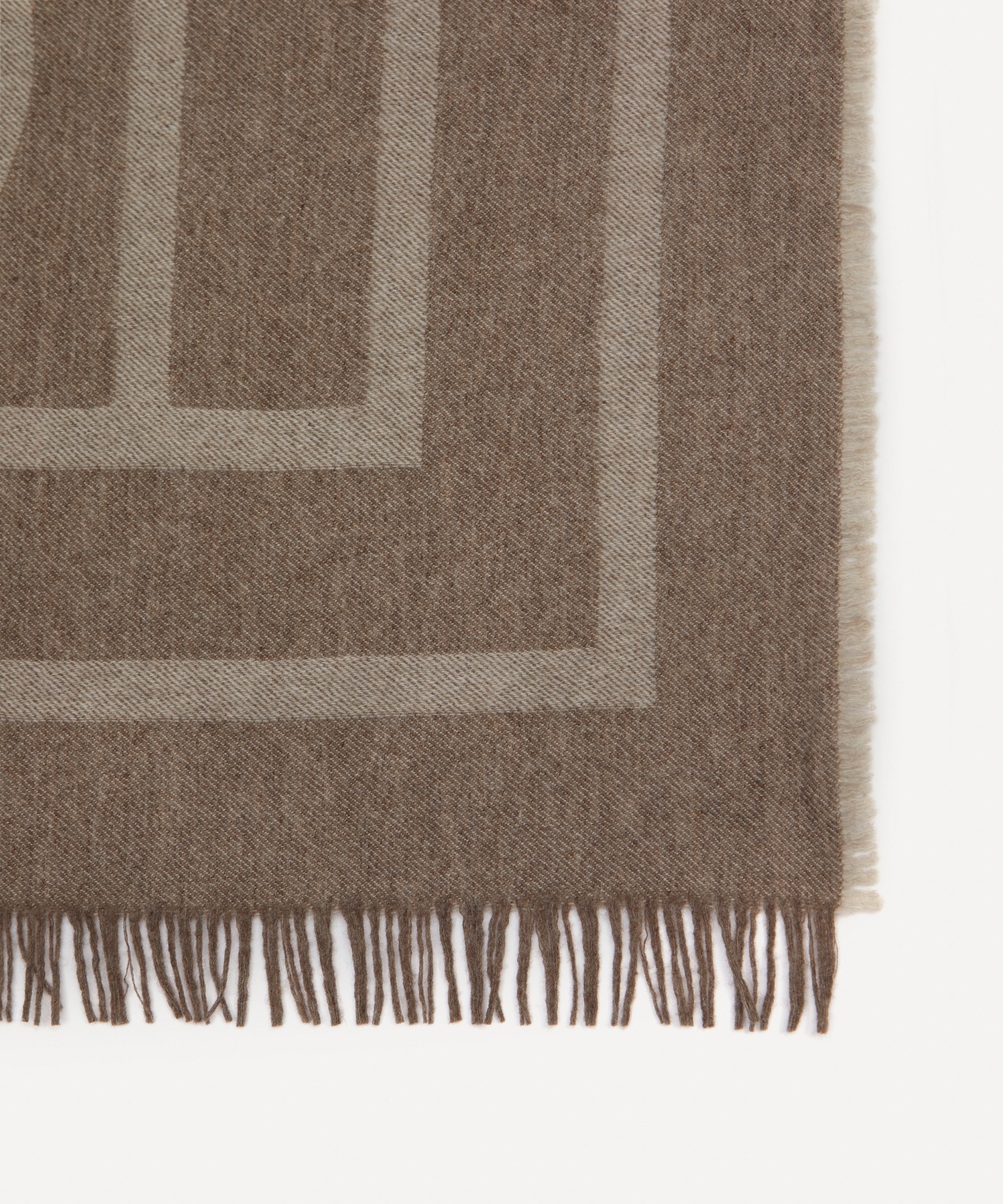 Toteme - Monogram Wool Cashmere Scarf image number 2