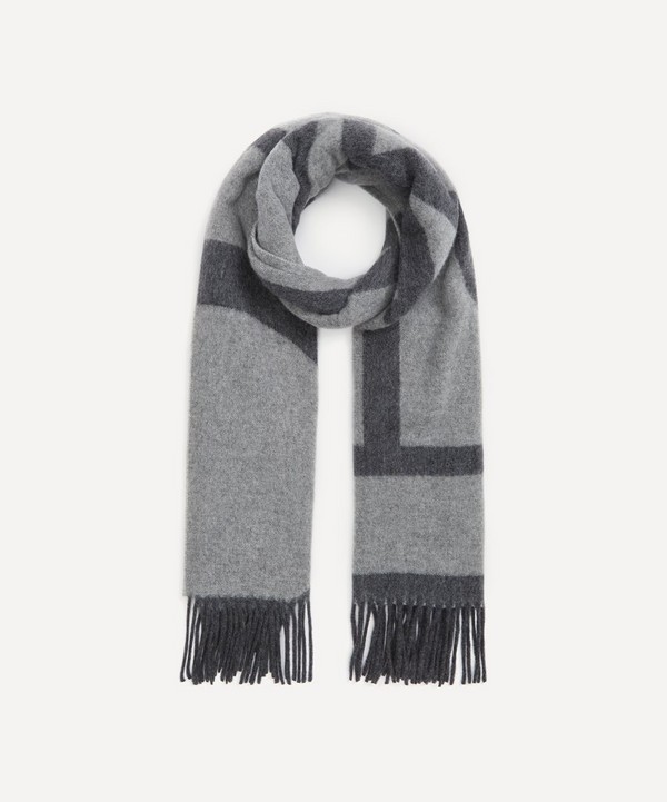 toteme monogram scarf