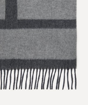Toteme - Monogram Jacquard Wool Scarf image number 2