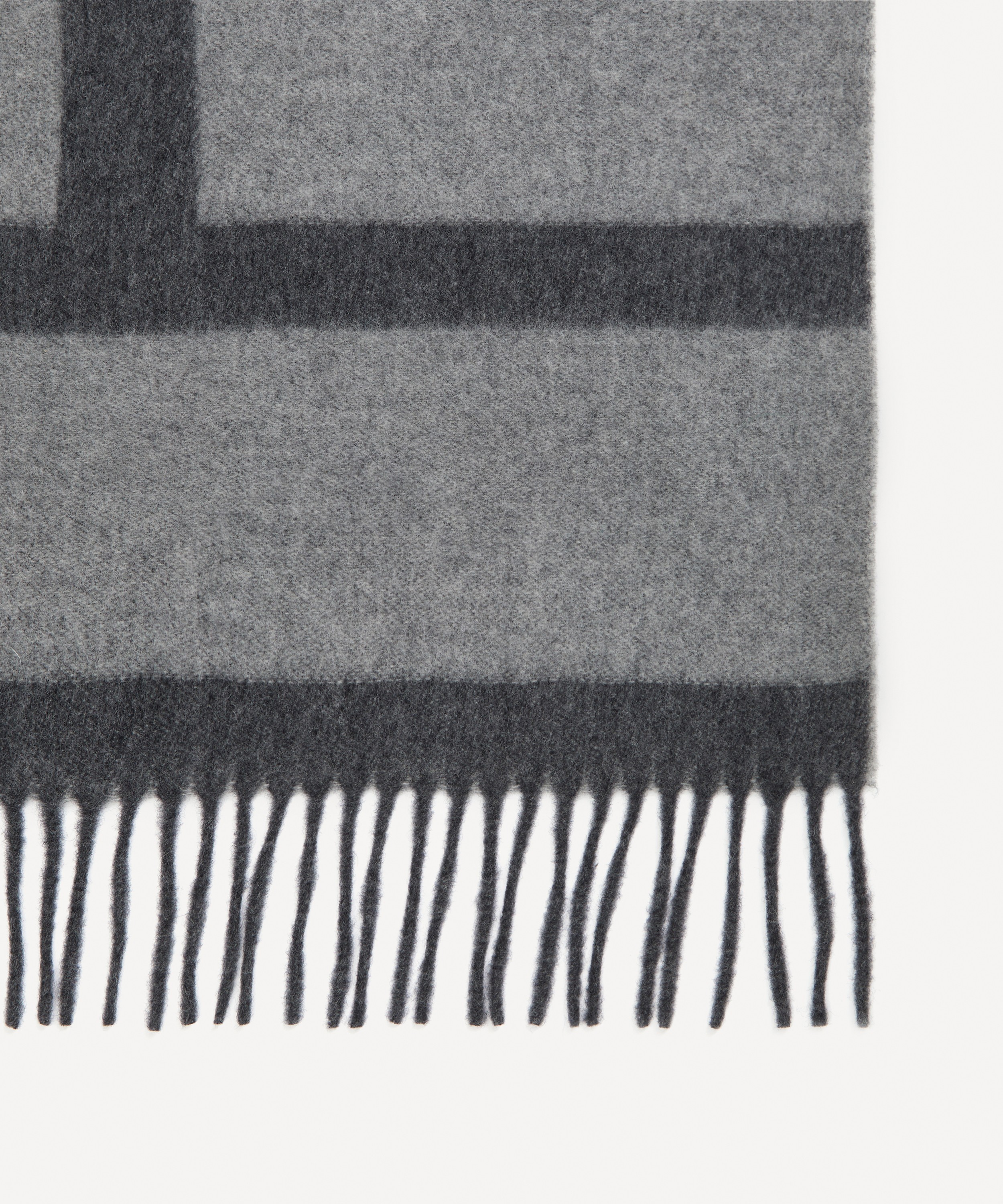 Shop Toteme Knotted Monogram Blanket Scarf Online