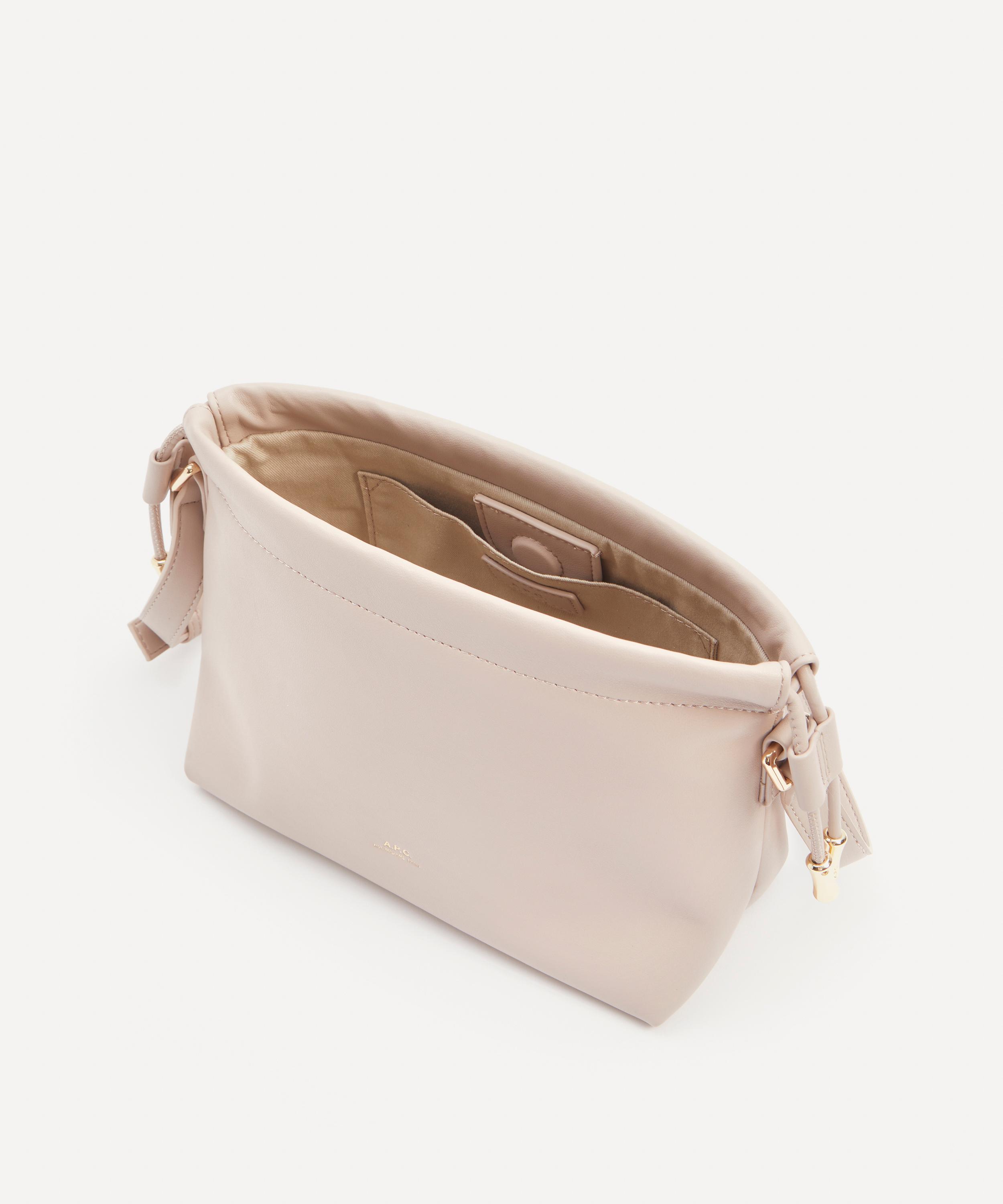 A.P.C. Ninon Mini Faux Leather Cross-Body Bag | Liberty