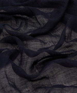 Paul Smith - Embroidered Linen-Blend Scarf image number 2