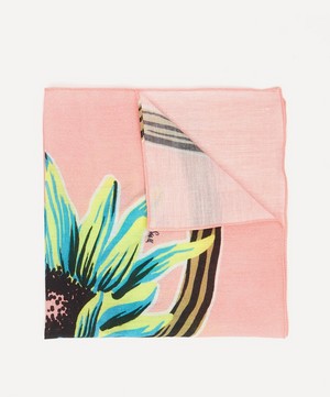 Paul Smith - Sunflower Cotton Pocket Square image number 2