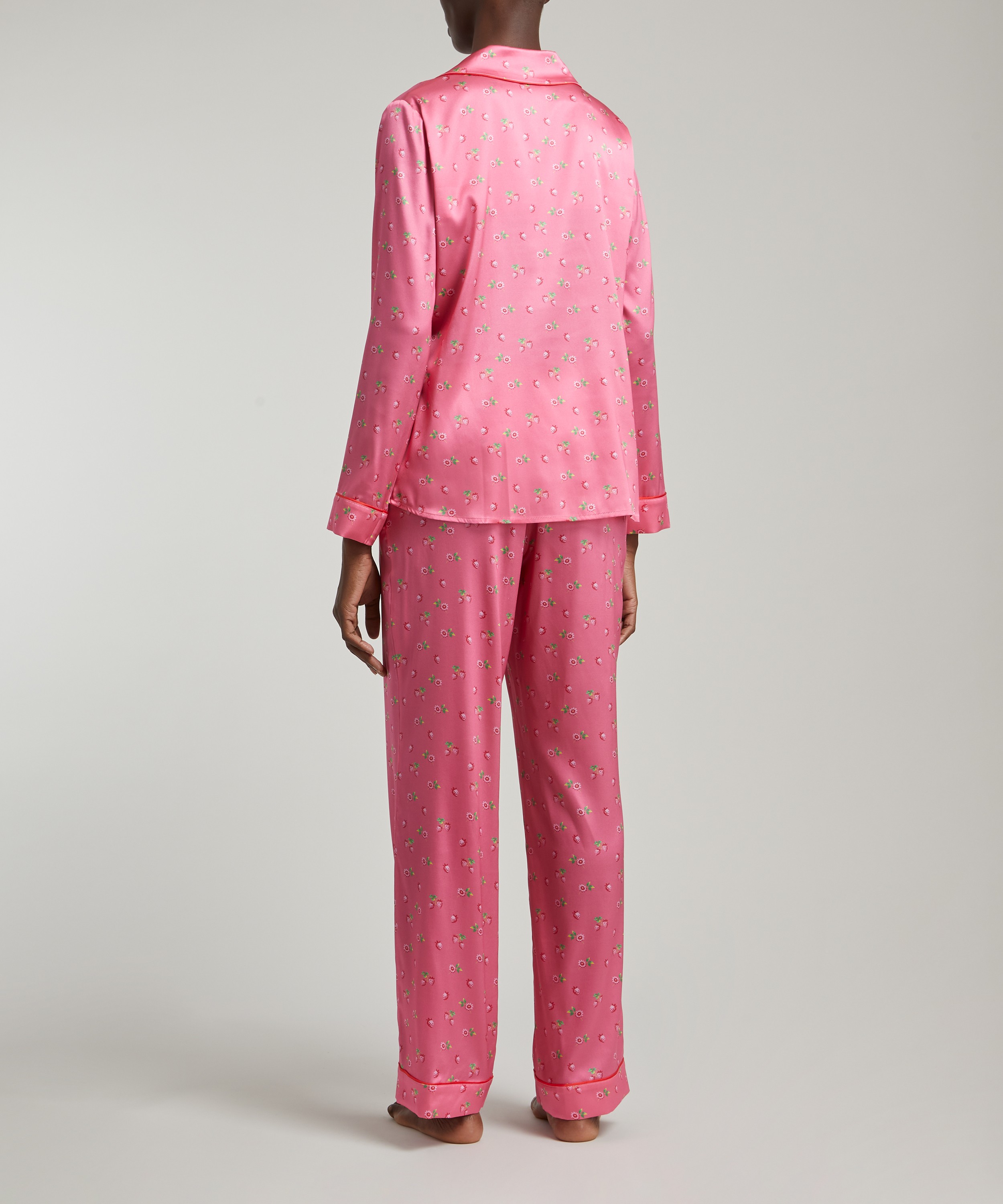 Yolke - Classic Silk Pyjama Set image number 3
