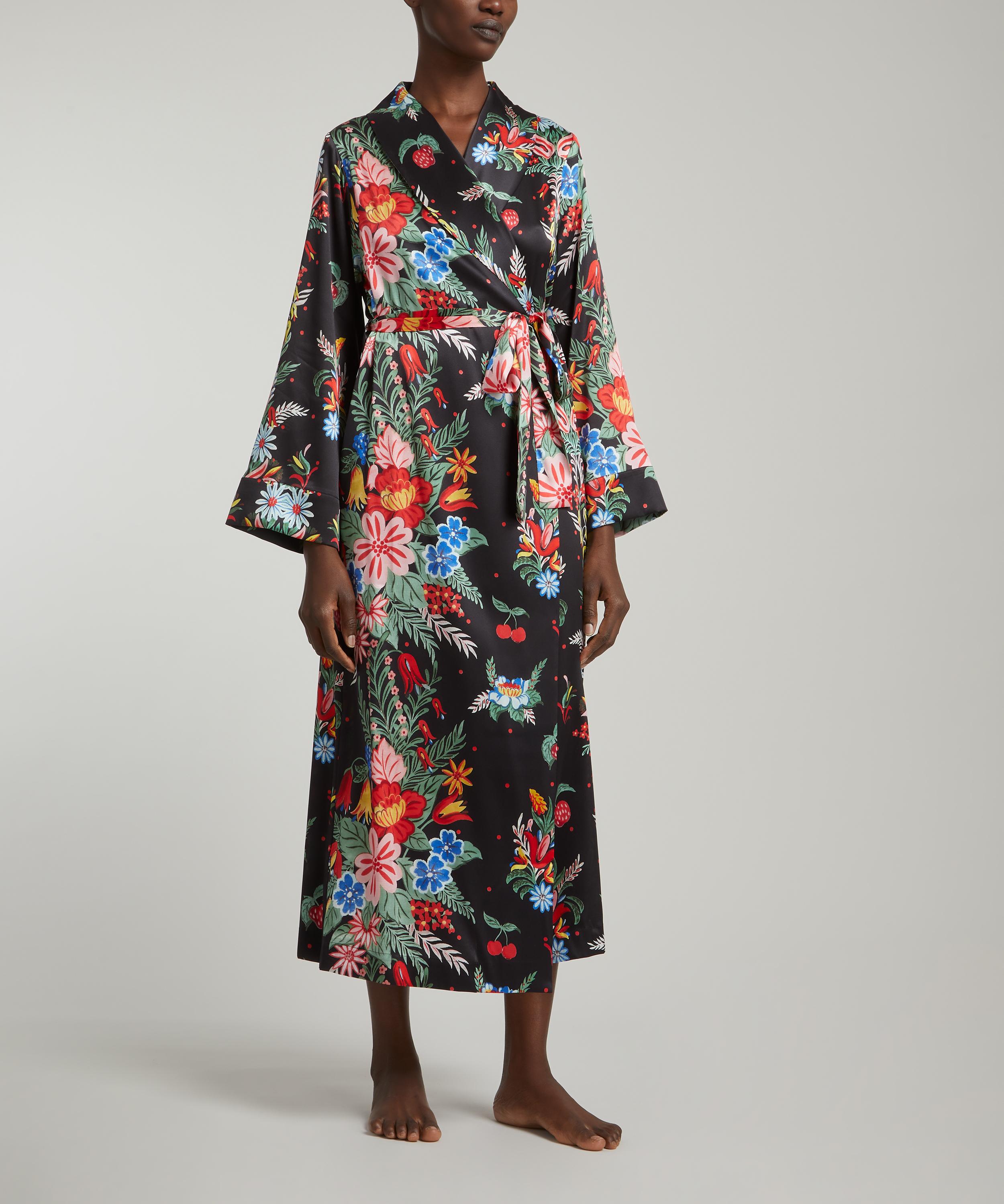 Yolke - Silk Dressing Gown image number 1