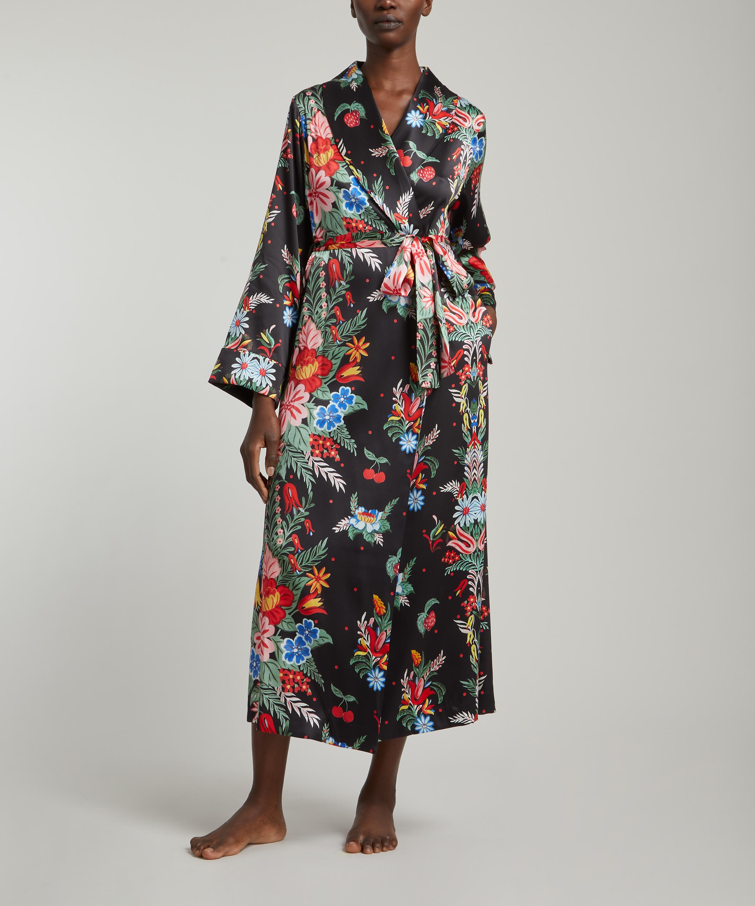 Yolke - Silk Dressing Gown image number 2