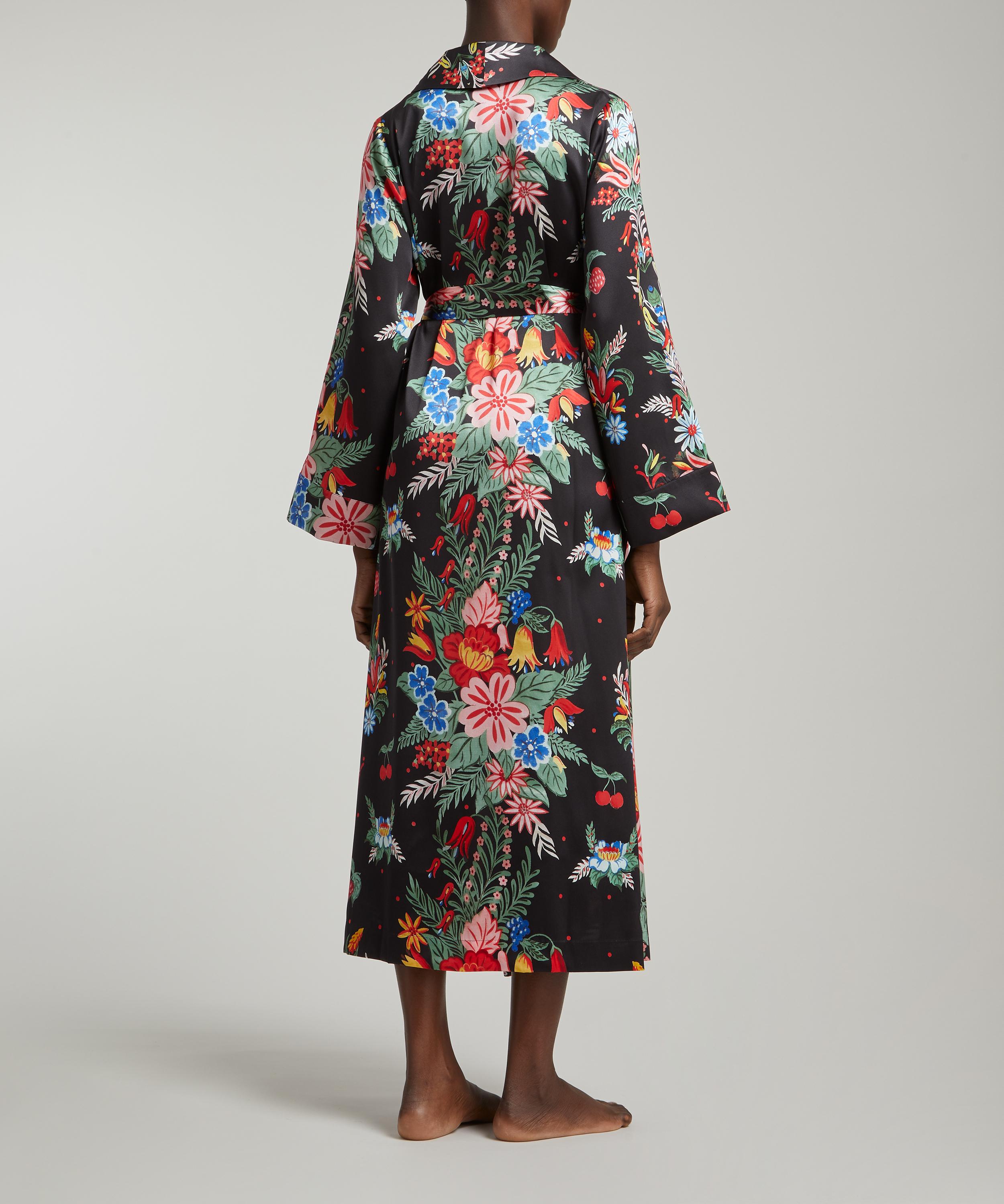 Yolke - Silk Dressing Gown image number 3