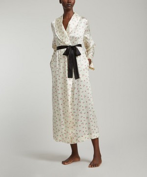 Yolke - Silk Dressing Gown image number 1