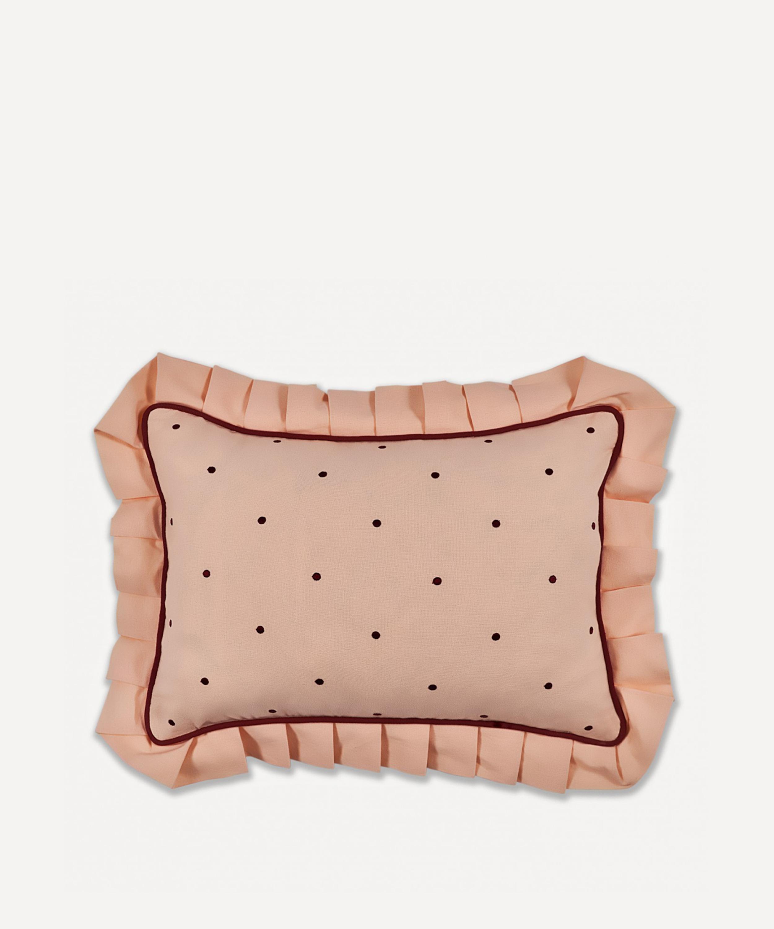 Ceraudo - Dolce Dots Roulade Cushion image number 0