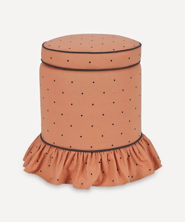 Ceraudo - Aurora Dolce Dots Biscotti Footstool image number 0