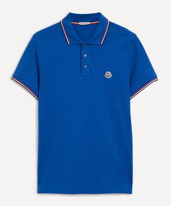 Moncler - Tri Colour Logo Polo Shirt