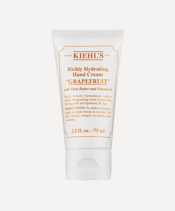 Kiehl's - Richly Hydrating Grapefruit Scented Hand Cream 75ml image number null