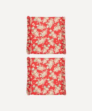 Coco & Wolf - x Skye McAlpine Archive Lilac Ruffle Edge Napkins Set of Two image number 1