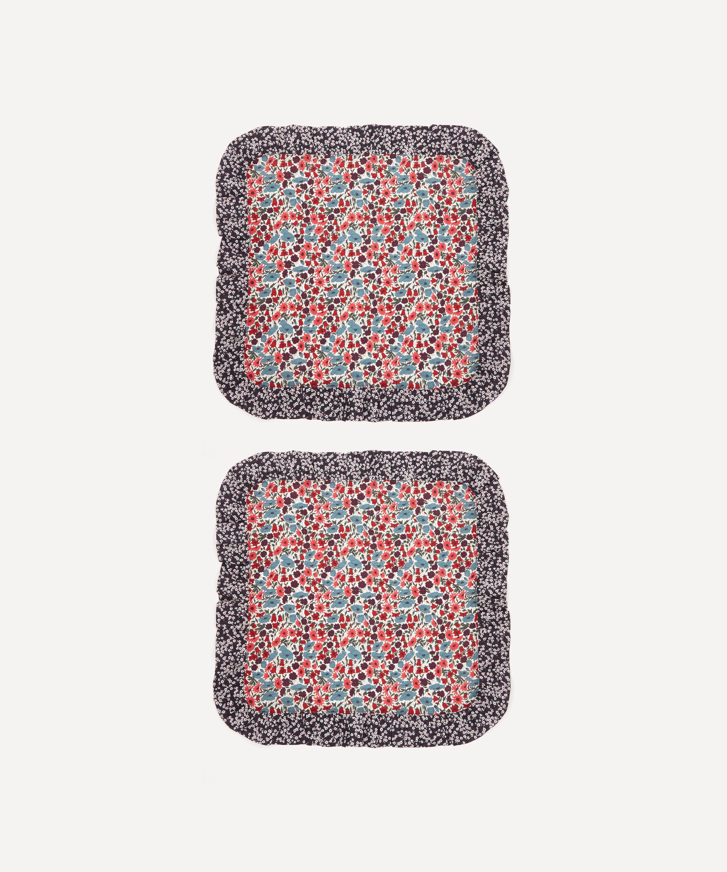 Coco & Wolf - Poppy and Daisy and Mitsi Valeria Frill Edge Napkins Set of Two image number 1