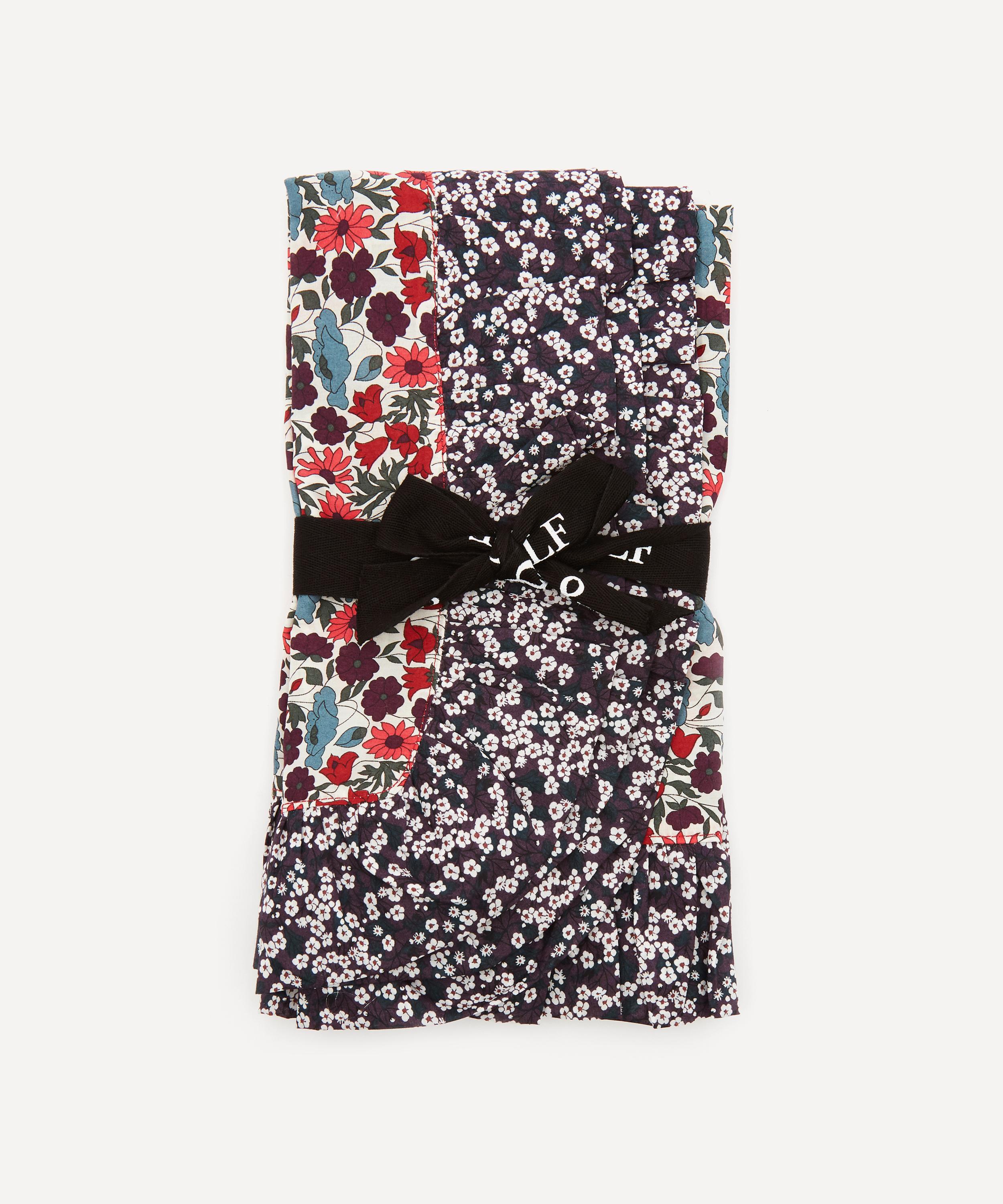 Coco & Wolf - Poppy and Daisy and Mitsi Valeria Frill Edge Napkins Set of Two image number 3
