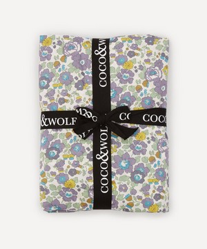 Coco & Wolf - Betsy Organic Double Fitted Sheet image number 2