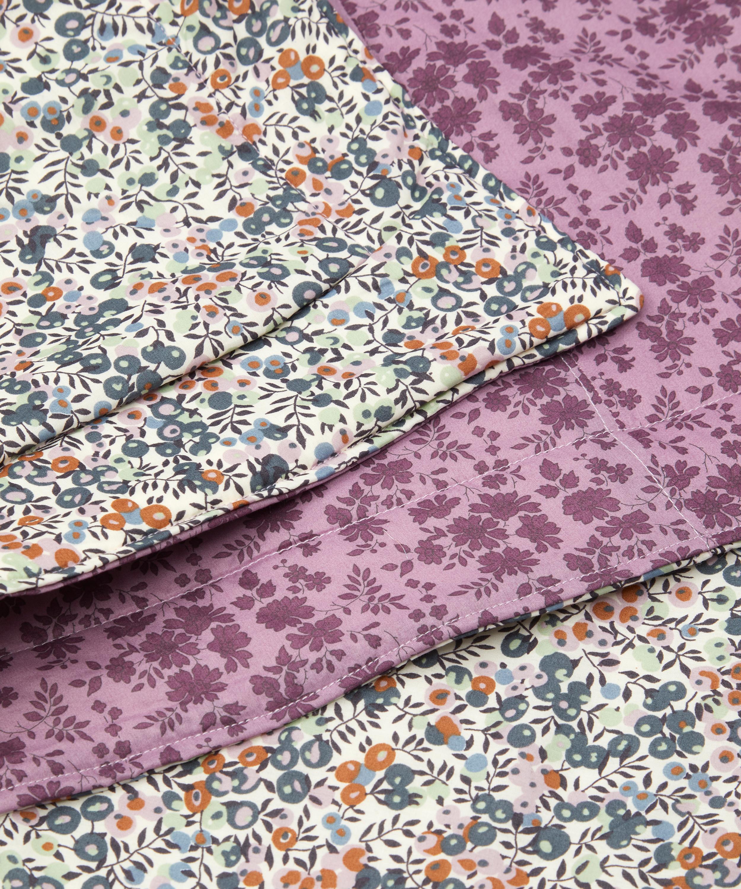 Coco & Wolf - Wiltshire Organic and Capel Stitch Border Super King Bedspread image number 1