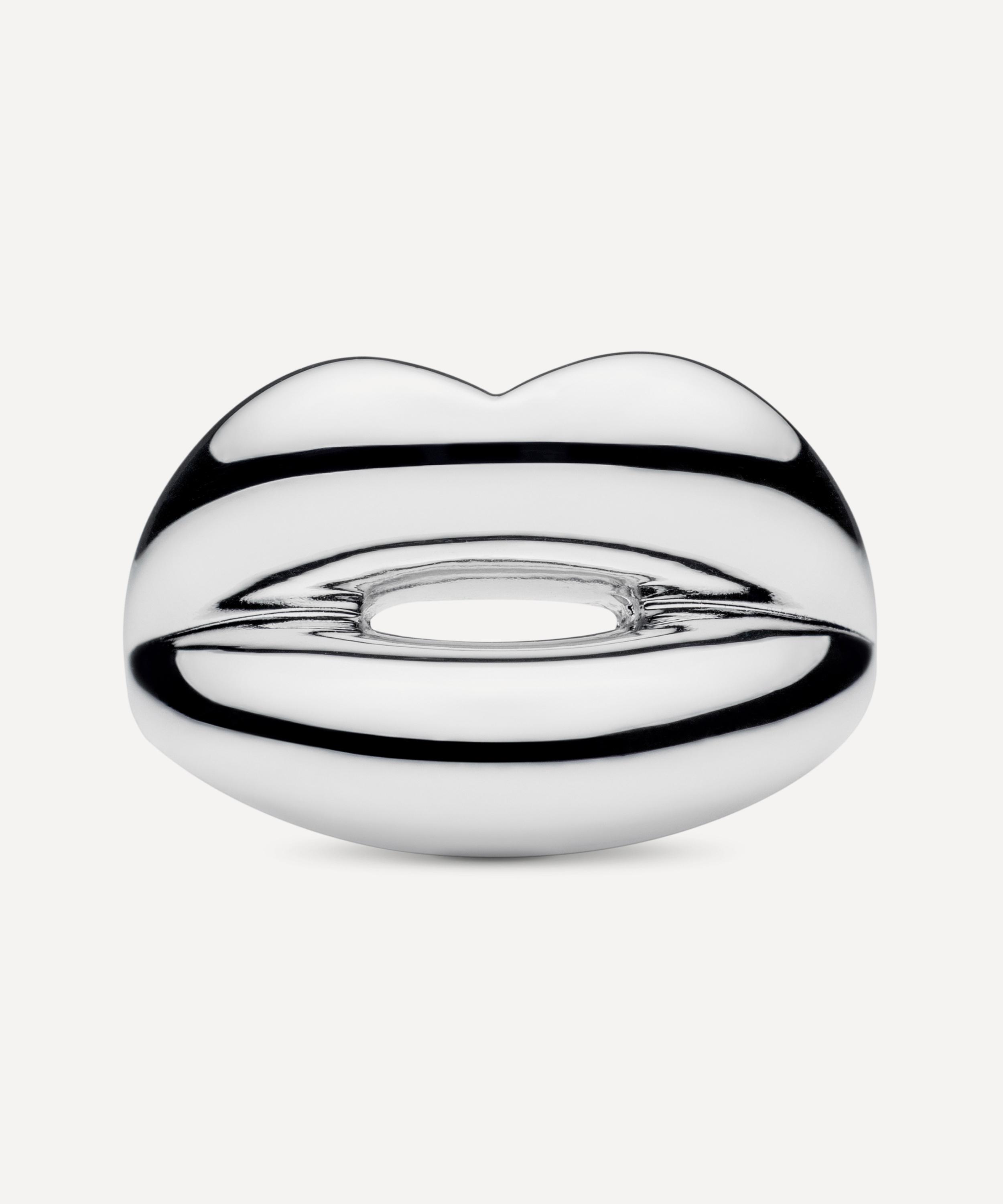 Solange Azagury-Partridge - Hotlips Silver Mirror Ring