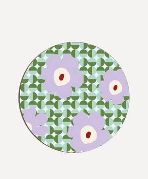 Flower Me Silly Placemat Green